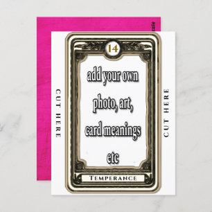 デザインザテンペランスタロットカード ポストカード