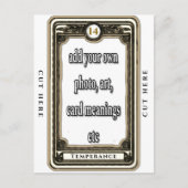 デザインザテンペランスタロットカード ポストカード (正面)