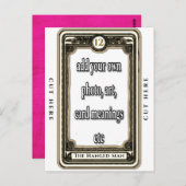 デザインザマつるンタロットカード ポストカード (正面/裏面)