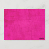 デザインザマジシャンタロットカード ポストカード (裏面)