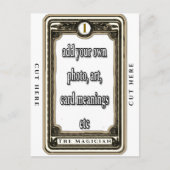 デザインザマジシャンタロットカード ポストカード (正面)