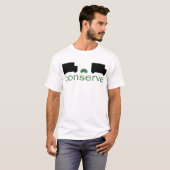 デザインシリーズ1を節約して下さい Tシャツ (正面フル)