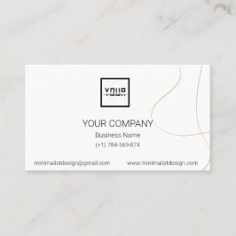 デザインシンプルQRコードプロフェッショナル名刺 名刺