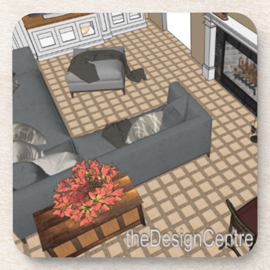 デザインセンターデコラーアート コースター (正面)