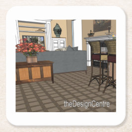 デザインセンターデコラーアート スクエアペーパーコースター