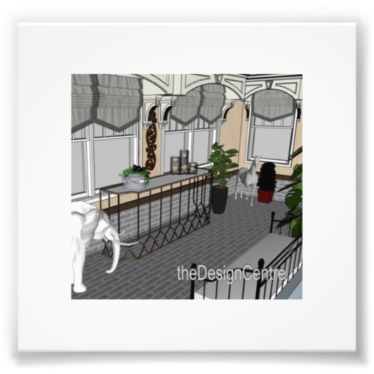 デザインセンターデコラーアート フォトプリント            (正面)