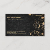 デザインダマスクy6766 名刺 (裏面)