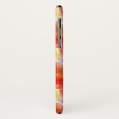 デザインテクスチャの水色の背景 Case-Mate iPhoneケース (裏面/左)