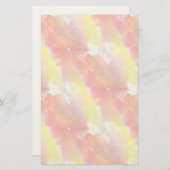 デザインテクスチャ水彩背景 便箋 (正面/裏面)