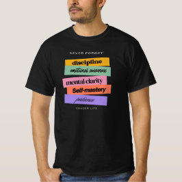 デザイントレード | リマインダー | モチベーション Tシャツ