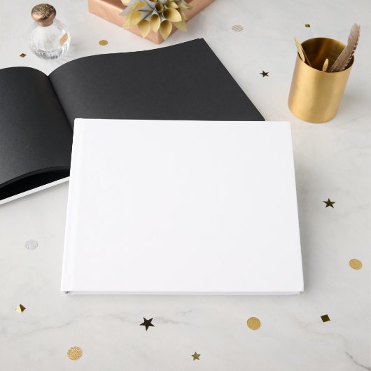 デザインドリーム - 10.5”×8.25” ゲストブック (正面見開き)