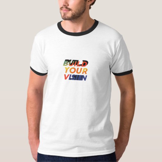 デザインファンシーメンズTシャツ Tシャツ (正面)