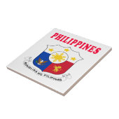 デザインフィリピンの紋章付き外衣 タイル (側面)