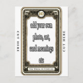 デザインフォーチュンタロットカード ポストカード (正面)