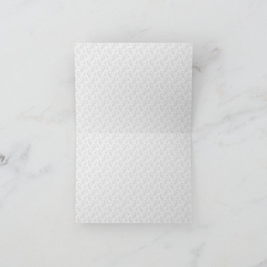 デザインフォーティー サンキューカード (内部)