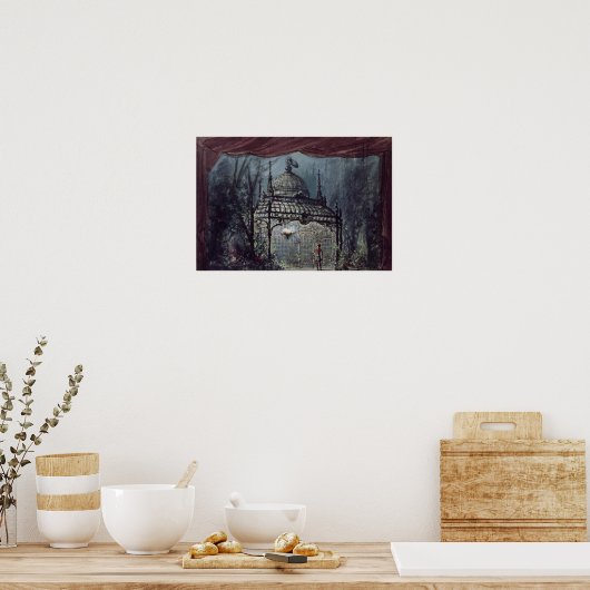 'デザインフルート'の魔法を設定 ポスター (キッチン)