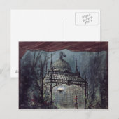 'デザインフルート'の魔法を設定 ポストカード (正面/裏面)