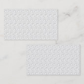 デザインプロフェッショナル名刺 コーリングカード (正面/裏面)