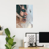 デザインミカサXエレン ポスター (ホームオフィス)