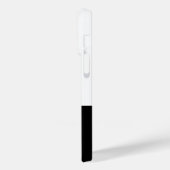 デザインミニマル白黒フレームIphoneケース Case-Mate iPhoneケース (裏面 / 左)