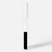 デザインミニマル白黒フレームIphoneケース Case-Mate iPhoneケース (裏面 / 右)