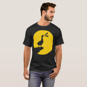 デザインムーンラブラダーの所有者 Tシャツ (正面フル)