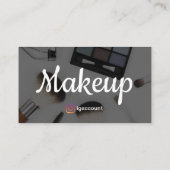 デザインメイクアップアーティスト 名刺 (裏面)
