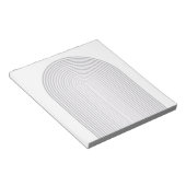 デザインモダンデコベージュ ノートパッド (アングル)