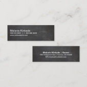 デザインモダン黒板 スキニー名刺 (正面/裏面)