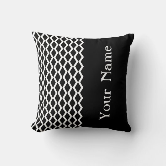 デザインモダン#3 @ GarysRetrogarage名前 クッション (正面)