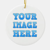 デザインユアセラミックサークルオーナメント セラミックオーナメント (正面)