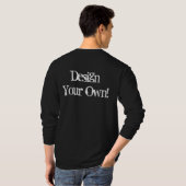 デザインユアブラック Tシャツ (裏面フル)