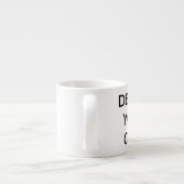 デザインユアユアカスタムエパーソナライズされたスプレッソカップ エスプレッソカップ (裏面)