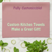 デザインユアユアタカスタムオル キッチンタオル (折り畳み)