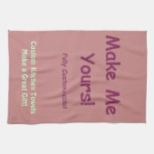 デザインユアユアタカスタムオル キッチンタオル (横)