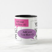 デザインユアーカスタムマグスピーチバブル マグカップ (中央)