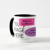 デザインユアーカスタムマグスピーチバブル マグカップ (正面左)