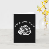 デザインユニークの消失用パーティー受領者 カード (黄色い花)