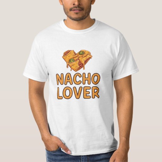 デザインユニークグルメファン Tシャツ (正面)