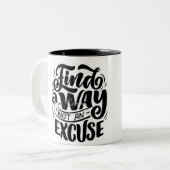 デザインユニークコーヒーマグ ツートーンマグカップ (正面左)