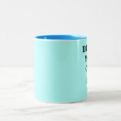 デザインユーザー独自のマグ-ライトブルー ツートーンマグカップ (中央)