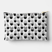 デザインラインアートパターン アクセサリーポーチ (裏面)