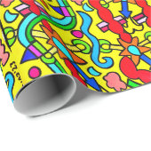 デザインラッピングカラフル紙バイタマラディアズアート ラッピングペーパー (ロールコーナー)