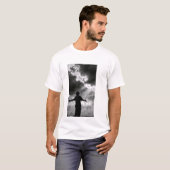 デザイン付きホワイトスレイブTシャツ Tシャツ (正面フル)