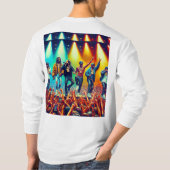 デザイン付きTシャ違うツ Tシャツ (裏面)