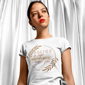 デザイン休暇を必要としない人生 Tシャツ