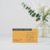 デザイン会社またはデザイナー一般的な名刺 名刺 (スタンド正面)