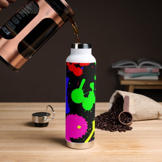 デザイン保:-)ウォーターボトル(22 oz) ウォーターボトル (コーヒー)