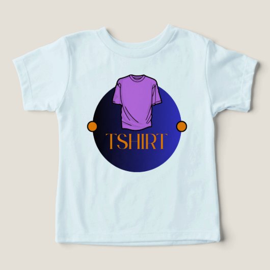 デザイン入りベビーTシャツ (デザイン正面)
