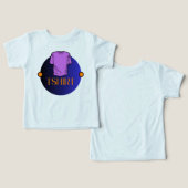 デザイン入りベビーTシャツ (デザイン正面&裏面)